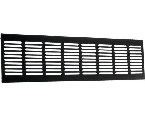 Metalen ventilatierooster met horizontale lamellen