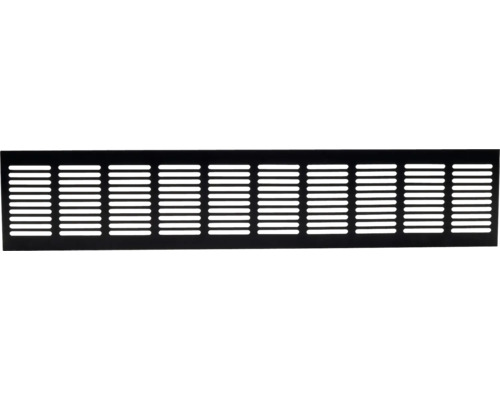 Metalen ventilatierooster met horizontale sleuven
