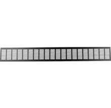 Ventilatierooster met horizontale sleuven