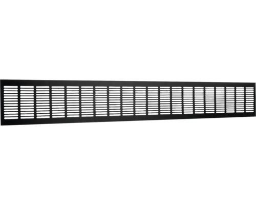 Ventilatierooster van metaal met rechthoekige openingen