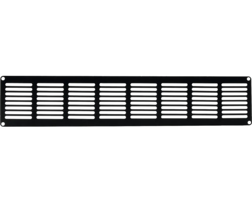 Rechthoekig ventilatierooster met horizontale lamellen