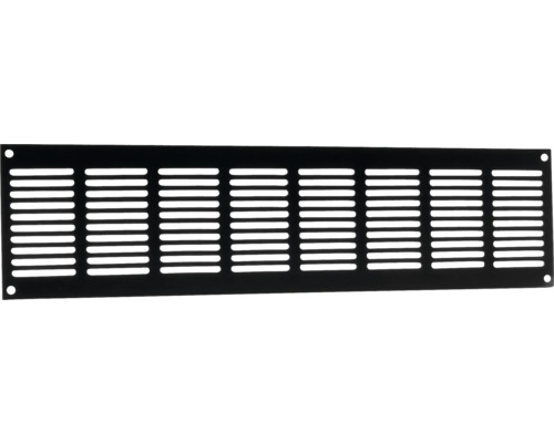 Ventilatierooster van metaal met rechthoekige openingen