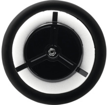 Afzuigventiel Rvs Zwart Ø100mm