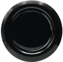 Zwart dinerbord