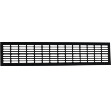 Ventilatierooster met rechthoekige openingen