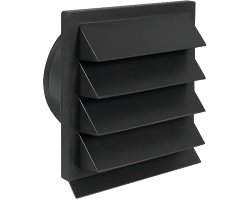 Weerbestendig rooster met lamellen