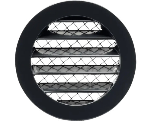 Rond weerbestendig rooster met insectenwerend gaas