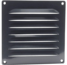 Vierkante ventilatieklep met lamellen