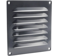 Vierkante ventilatieafdekking met lamellen