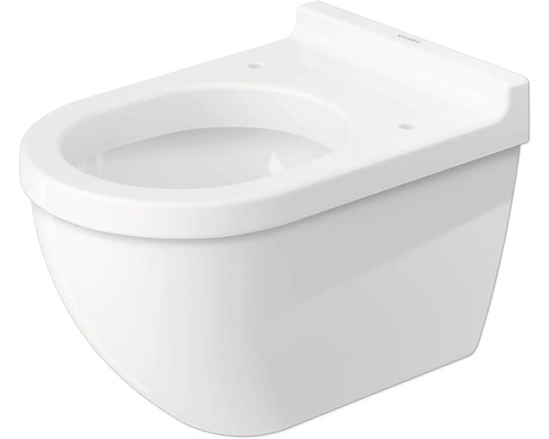 DURAVIT Hangend toilet met spoelrand Starck 3 diepspoeler wit glanzend