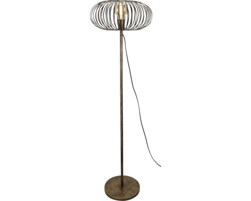 CHERICONI Vloerlamp Curvato Ø 40 cm brons