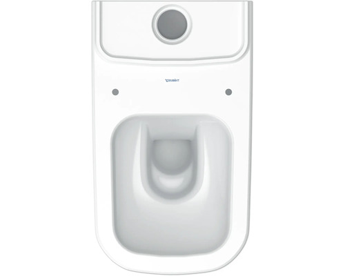Bovenaanzicht van een toilet van fabrikant Duravit