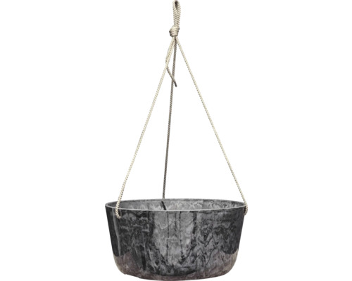 TS Hangpot Palermo Cement grijs Ø 25 cm H 12 cm