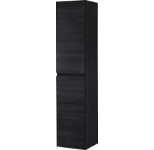 Hoge badkamerkast van hout