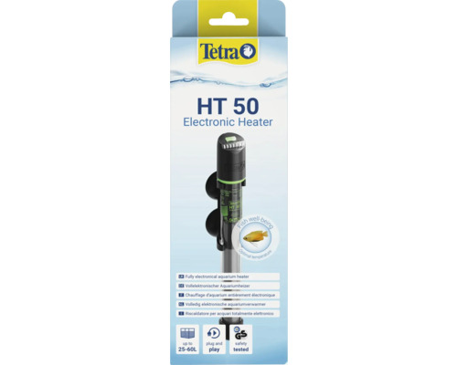 Tetra HT 50 volledig elektronische aquariumverwarmer verpakking