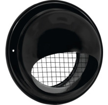 Buitenrooster Bol Model Rvs Zwart