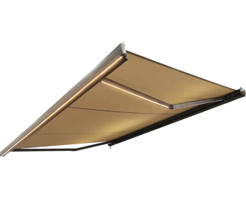 Terraszonwering met ledverlichting