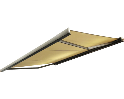 Uitgeschoven zonnescherm voor buiten