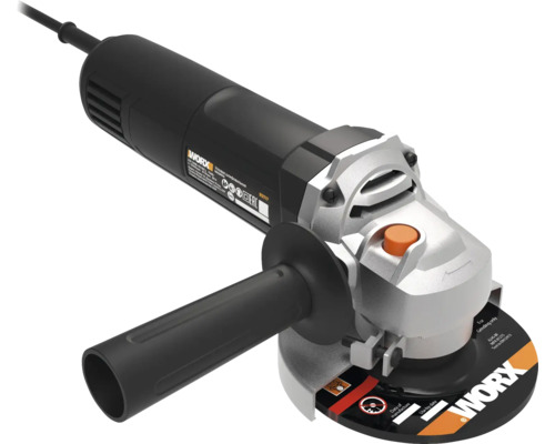 Worx haakse slijper met extra handgreep