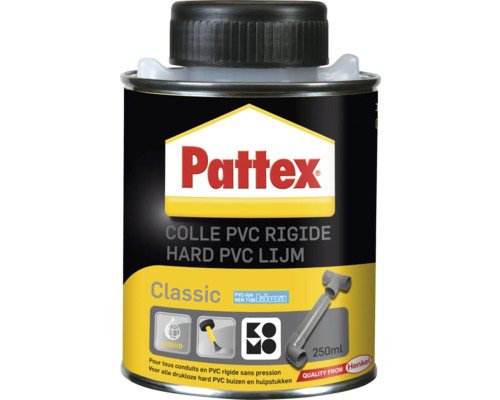 Pattex hard PVC lijm 250ml blik