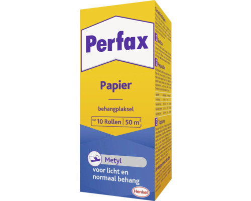 Perfax Papierbehangplaksel voor maximaal 10 rollen of 50 vierkante meter