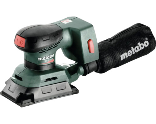 Metabo Logo. Accu-multischuurmachine met stofopvangzak