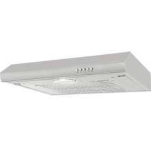 Afzuigkap met bedieningsknoppen en geïntegreerde verlichting voor keukenventilatie