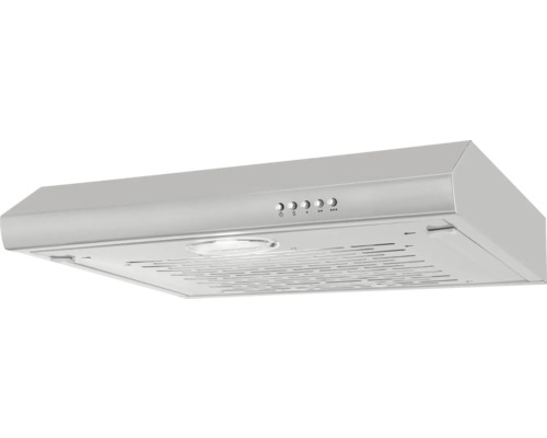 Afzuigkap met bedieningsknoppen en geïntegreerde verlichting voor keukenventilatie