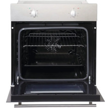 Open oven met rooster