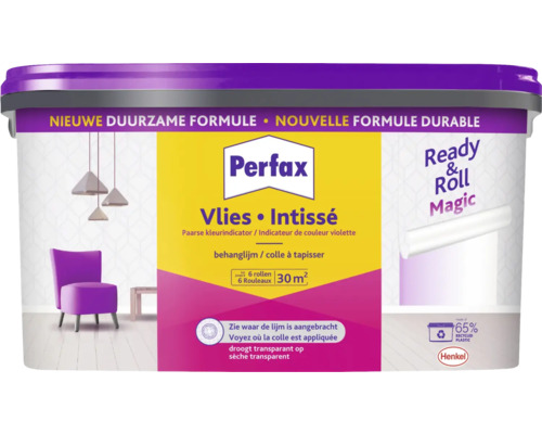 Perfax Ready and Roll Magic vliesbehanglijm emmer