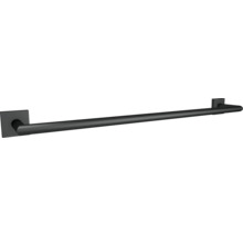 Zwarte wand handdoekhouder
