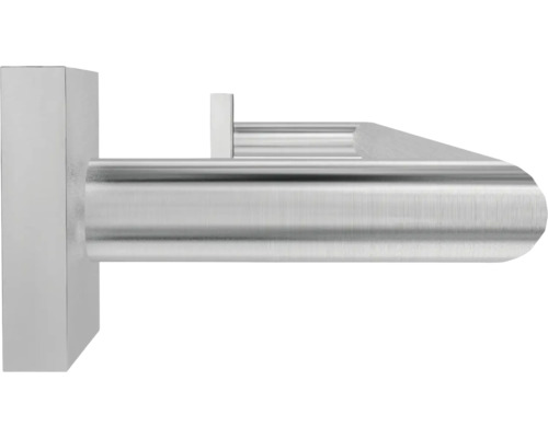 Metalen kledingroede met houder voor kleding