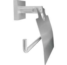 Metalen toiletpapierhouder met klep