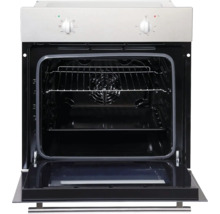 Open oven met grillrooster