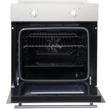Open inbouwoven met grillrooster en ventilator