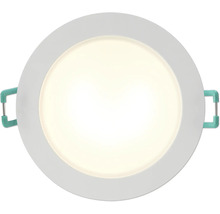 Ronde LED inbouwspot met bevestigingsclips