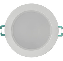 Ronde LED inbouwlamp met bladveren