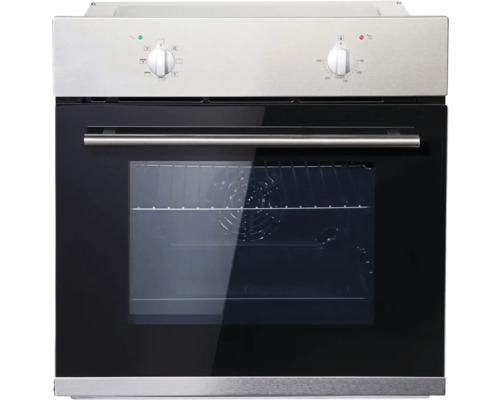 Inbouwoven met kijkvenster en bedieningsknoppen