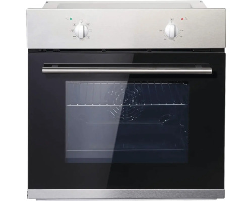 Inbouwoven met glazen voorkant en draaiknoppen