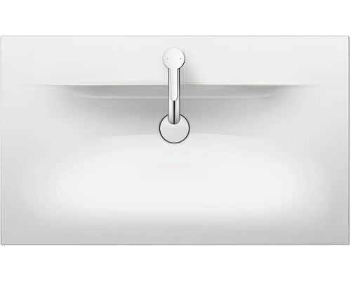 Wastafel met kraan van bovenaf