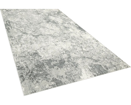 Grijs tapijt met abstract patroon