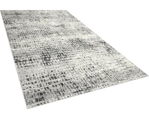 Grijs-wit tapijt met abstract patroon