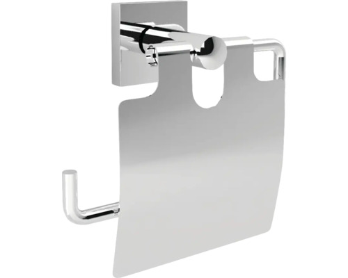 Metalen toiletpapierhouder met klep