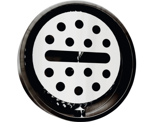 Afvoergarnituur met zeef voor wastafel