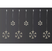 LED-lichtslinger met sneeuwvlokmotieven