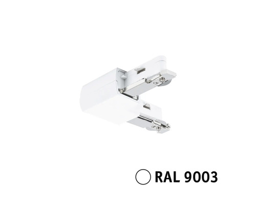 Connector voor stroomrails verlichtingssysteem