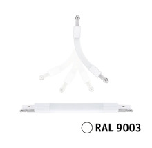 Flexibele ledrail met RAL 9003-markering