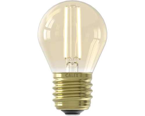 CALEX LED Filament lamp kogel E27 3,5 watt dimbaar warmwit goud