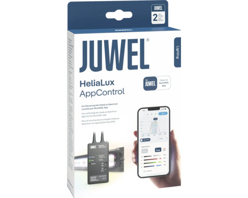 Juwel HeliaLux AppControl voor het regelen van aquariumverlichting