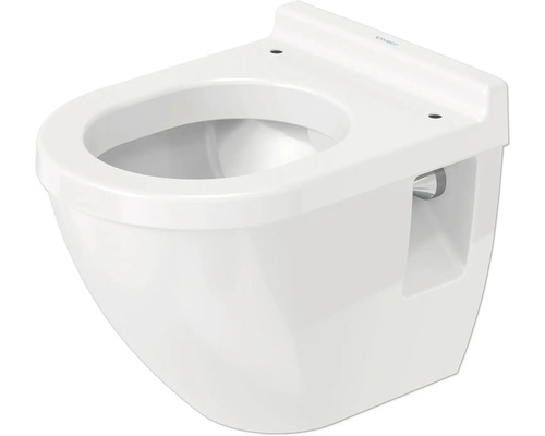 DURAVIT Hangend toilet met spoelrand Starck 3 diepspoeler wit glanzend